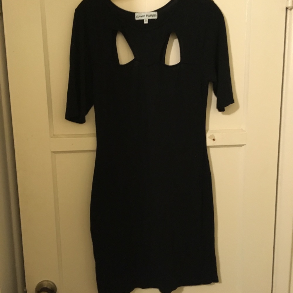 Keyhole Mini Dress